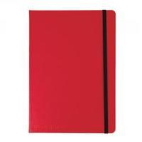 Black n Red Hard Cover A5 Notebook Red 400051201