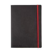 Black n Red B5 Black Soft Cover Notebook 400051203
