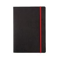 Black n Red A5 Black Soft Cover Notebook 400051204