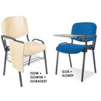 black chair arms for iso meeting room seminar chair pair