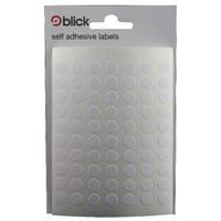 blick white 8mm round label bag pack of 9800 rs000853