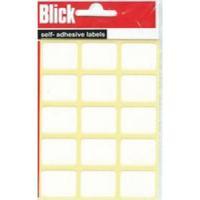 Blick White Labels 19x25mm Pack of 2100 RS001652