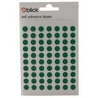 Blick Green Coloured Labels in Bags Pack of 20 RS002659