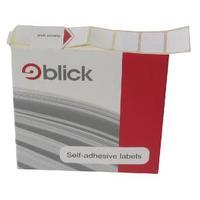 Blick White Labels in Dispensers 24x37mm Pack of 640 RS008750