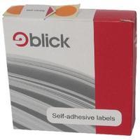 Blick Orange Labels in Dispensers Pack of 1280 RS011859
