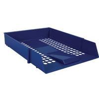 Blue Plastic Letter Tray Pack of 12 WX10050