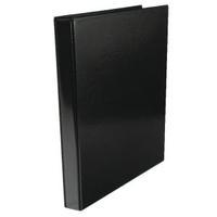 Black 16mm 4-O Presentation Ring Binder Pack of 10 WX47602