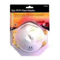 Blackspur 5pc Ffp1 Face Mask Set