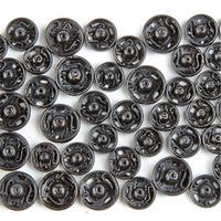 Black Brass Snaps Size 10 / 19mm