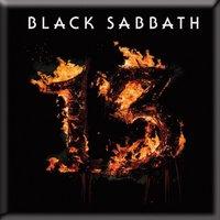 Black Sabbath 13 In Flames Steel Fridge Magnet (ro)