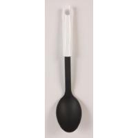 black white non stick serving spoon