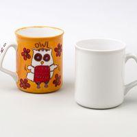 blank porcelain mug