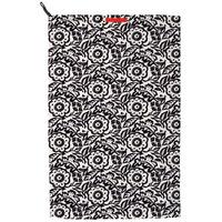 Black Wallpaper Tea Towel