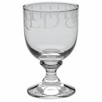 black toast large wine glass