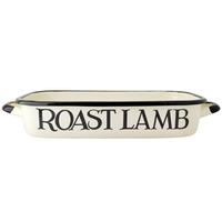 Black Toast Enamel Roasting Dish