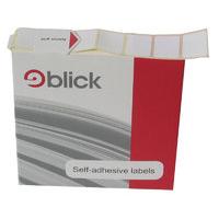 BLICK DISP LABEL 24X37 WHT PK640 008750