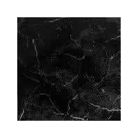 black gloss marble effect floor tiles 333x333x8mm