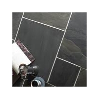 Black Slate Random Tiles - 0.92 Length x 40 Width x 10-14 Depth