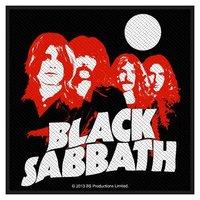 Black Sabbath Red Portraits Standard Patch