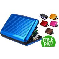 Black Aluminium Card Holder