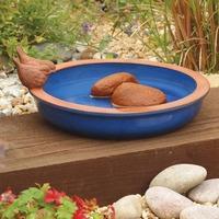 Blue Dipper Bird Bath