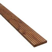 Blooma Brown Spruce Deck Board (T)27mm (W)144mm (L)4800mm