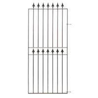 Blooma Metal Spear Top Gate (H)1.83m (W)0.77m