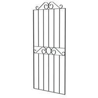 Blooma Steel Swirl Top Narrow Gate (H)1.8m (W)770mm