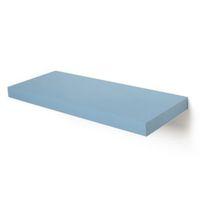 Blue Floating Shelf (L)602mm (D)237mm