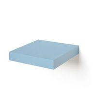 Blue Floating Shelf (L)237mm (D)237mm