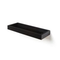 Black Storage Shelf (L)401mm (D)151mm