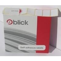 Blick Dispenser Label 12x18mm White Pack of 2000 RS007159