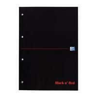 Black n Red (A4) 300 Page Refill Pad 90gsm (Pack of 3 Pads)