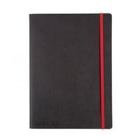 Black n Red BLACK (B5) Business Journal Soft Cover 90g/m2 Numbered Pages