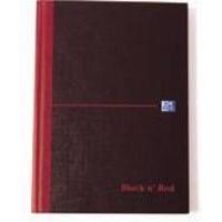 Black n Red Casebound Manuscript Book 192 Pages