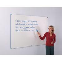 BLUE WRITE-ON COLOURED EDGED WHITEBOARD 620 x 920