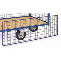 BLUE PLASTIC COATED MESH SIDES - 1200 DIAMOND PREMIER TRUCKS