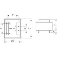 Block - PCB Mount Transformer 0.5VA