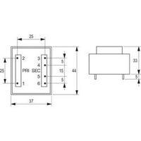 Block - PCB Mount Transformer 5VA