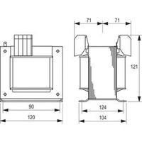 Block , 500VA Transformer, 230V & 400V to