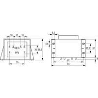 Block - PCB Mount Transformer 50...