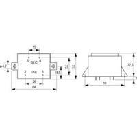 block pcb mount transformer 5va