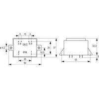 block pcb mount transformer 5va