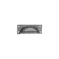 Black Antique Ironwork Drawer Pull 89mm 1549