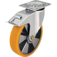 Blickle 419796 L-ALTH 125K-FI Pressed Steel Swivel Castor - Wheel ...