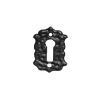 Black Antique Ironwork Keyhole Cover 1503M