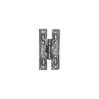 black antique ironwork h hinges 95x45mm 1508 in pairs