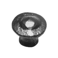 Black Antique Ironwork Knob 25mm 1135