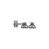 Black Antique Ironwork Gate Latch 177mm 1247