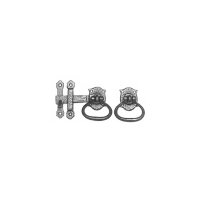 Black Antique Ironwork Gate Latch 127mm 1251